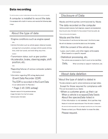 mazda carol 2025-2026 owners manual in english